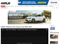 Bild zum Artikel: VIDEO: Mäkinen im Yaris WRC 2017