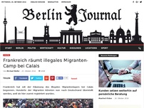 Bild zum Artikel: Migranten kommen aus Calais-Lager nach Deutschland