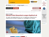 Bild zum Artikel: Eklat in Stuttgart: Zahnarzt lehnt Bewerberin wegen Kopftuch ab