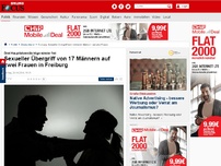 Bild zum Artikel: Drei Haupttatverdächtige wieder frei  - Sexueller Übergriff von mehreren Männern auf zwei Frauen in Freiburg