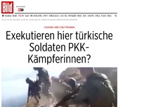 Bild zum Artikel: Video zeigt Tötungen - Exekutieren hier türkische Soldaten PKK-Frauen?