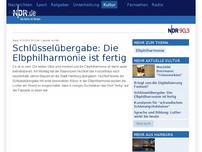 Bild zum Artikel: Schlüsselübergabe: Die Elbphilharmonie ist fertig