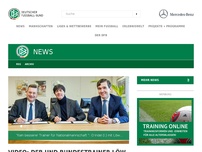 Bild zum Artikel: DFB und Bundestrainer Löw verlängern Vertrag bis 2020