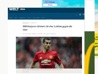 Bild zum Artikel: Ex-BVB-Star: Mkhitaryans Absturz ist eine Lektion gegen die Gier