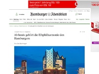 Bild zum Artikel: Konzerthaus in Hamburg: Vertrag erfüllt: Heute Abnahme der Elbphilharmonie