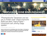 Bild zum Artikel: Mega-Enthüllung: Das wird Johnny Depps Rolle im 'Harry Potter'-Universum!