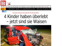 Bild zum Artikel: Kinder jetzt Vollwaisen - Mutter und Sohn sterben bei Unfall