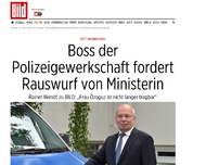 Bild zum Artikel: Zoff um Kinderehe - Polizeigewerkschaft fordert Rauswurf von Ministerin