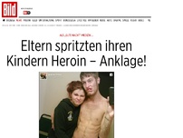 Bild zum Artikel: Als „Gute Nacht”-Medizin … - Eltern spritzten ihren Kindern Heroin – Anklage!