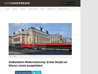 Bild zum Artikel: Staßenbahn-Modernisierung: Erster Railjet an Wiener Linien ausgeliefert