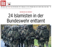 Bild zum Artikel: Behörden warnen - 24 Islamisten in der Bundeswehr enttarnt