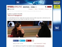 Bild zum Artikel: Schweizerin im Niqab bei 'Anne Will': 'Das ist Propaganda'