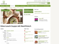 Bild zum Artikel: Käse-Lauch-Suppe mit Hackfleisch