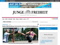 Bild zum Artikel: Baden-Württembergs Innenminister rät von Selbstverteidigung ab
