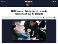 Bild zum Artikel: ADAC warnt: Winterjacke im Auto macht Gurt zur Todesfalle