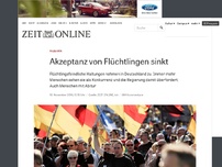 Bild zum Artikel: Asylpolitik: Akzeptanz von Flüchtlingen sinkt