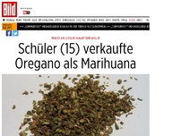 Bild zum Artikel: Weil er „cool“ sein wollte - Schüler (15) verkaufte Oregano als Marihuana