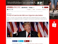 Bild zum Artikel: TV-Interview: Trump will zwei bis drei Millionen Migranten abschieben