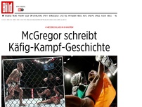 Bild zum Artikel: Doppelter UFC-Champion - McGregor schreibt Käfig-Kampf-Geschichte