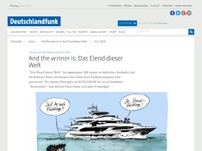 Bild zum Artikel: Deutschlandfunk | Corso | And the winner is: Das Elend dieser Welt