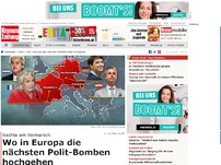 Bild zum Artikel: Wo in Europa die nächsten Polit-Bomben hochgehen