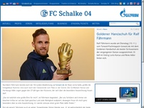 Bild zum Artikel: Goldener Handschuh für Ralf Fährmann