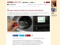 Bild zum Artikel: Köln: Betrüger erbeutet 44.000 Euro mit einer Pfandflasche