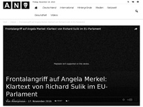 Bild zum Artikel: Frontalangriff auf Angela Merkel: Klartext von Richard Sulik im EU-Parlament