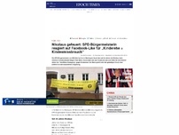 Bild zum Artikel: Nikolaus gefeuert: SPD-Bürgermeisterin reagiert auf Facebook-Like für „Kinderehe = Kindesmissbrauch“