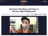 Bild zum Artikel: Syrischer Flüchtling wird Koch in Berliner Nobel-Restaurant