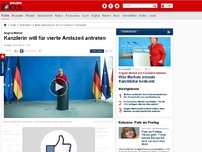 Bild zum Artikel: Entscheidung gefallen - Merkel tritt wieder an - für CDU-Vorsitz und Kanzleramt