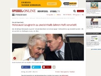 Bild zum Artikel: Ursula Haverbeck: Holocaust-Leugnerin zu zweieinhalb Jahren Haft verurteilt