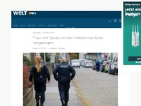 Bild zum Artikel: Niedersachsen: Frau mit Strick um den Hals hinter Auto hergezogen