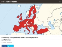 Bild zum Artikel: Großzügig: Erdogan bietet der EU Beitrittsgespräche zur Türkei an