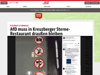 Bild zum Artikel: AfD muss in Kreuzberger Sterne-Restaurant draußen bleiben