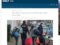 Bild zum Artikel: Migranten: Wie SPD, Linke und Grüne Abschiebungen verhindern