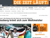 Bild zum Artikel: Weltmeister! Rosberg am Ziel seiner Träume