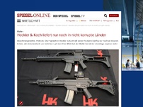 Bild zum Artikel: Waffen: Heckler & Koch liefert nur noch in nicht-korrupte Länder