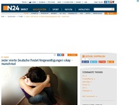 Bild zum Artikel: EU-Studie - 
Jeder vierte Deutsche findet Vergewaltigungen okay - manchmal