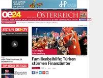 Bild zum Artikel: Familienbeihilfe: Türken stürmen Finanzämter