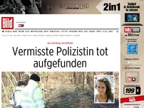 Bild zum Artikel: Vermisste Polizistin (22) - Polizei findet Frauenleiche im Wald