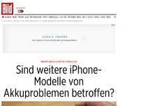 Bild zum Artikel: Smartphone schaltet sich einfach ab - Akku-Probleme beim iPhone?