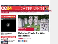 Bild zum Artikel: Jüdischer Friedhof in Wien geschändet