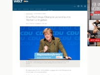 Bild zum Artikel: Merkel bei der Basis: Eine Flüchtlings-Obergrenze wird es mit Merkel nicht geben