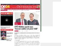 Bild zum Artikel: FPÖ-Wähler packt aus: 'Darum wähle ich jetzt VdB'