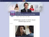 Bild zum Artikel: David erobert Ayla zurück