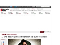 Bild zum Artikel: Serdar Somuncu: ... und deswegen kandidiere ich als Bundeskanzler