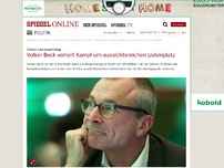 Bild zum Artikel: Grüner Landesparteitag: Volker Beck verliert Kampf um aussichtsreichen Listenplatz