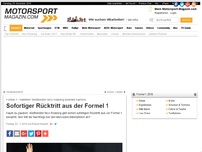 Bild zum Artikel: Formel 1 - Hammer! Weltmeister Nico Rosberg beendet Karriere: Sofortiger Rücktritt aus der Formel 1