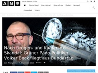 Bild zum Artikel: Nach Drogen- und Kindersex-Skandal: Grüner Pädo-Politiker Volker Beck fliegt aus Bundestag